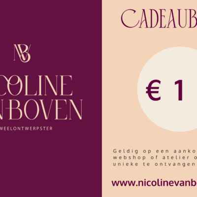 Cadeaubon €10, Nicoline van Boven