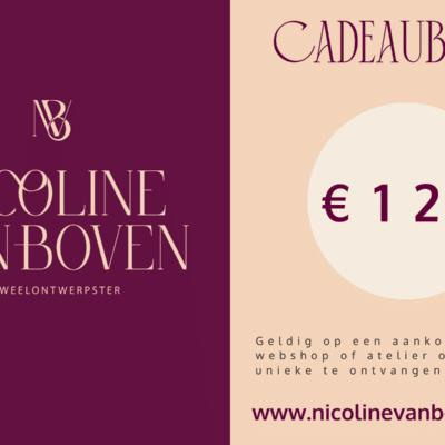 Cadeaubon €125, Nicoline van Boven