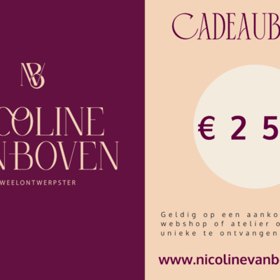 Cadeaubon €150, Nicoline van Boven
