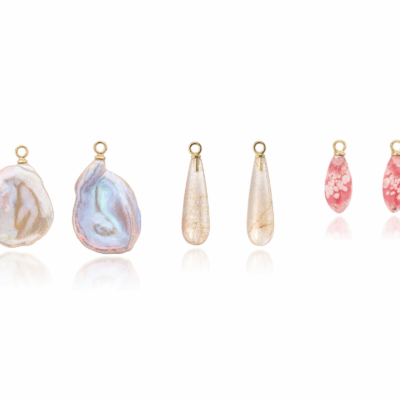 Verwisselbare edelsteenhangers voor oorbellen met wisselsysteem