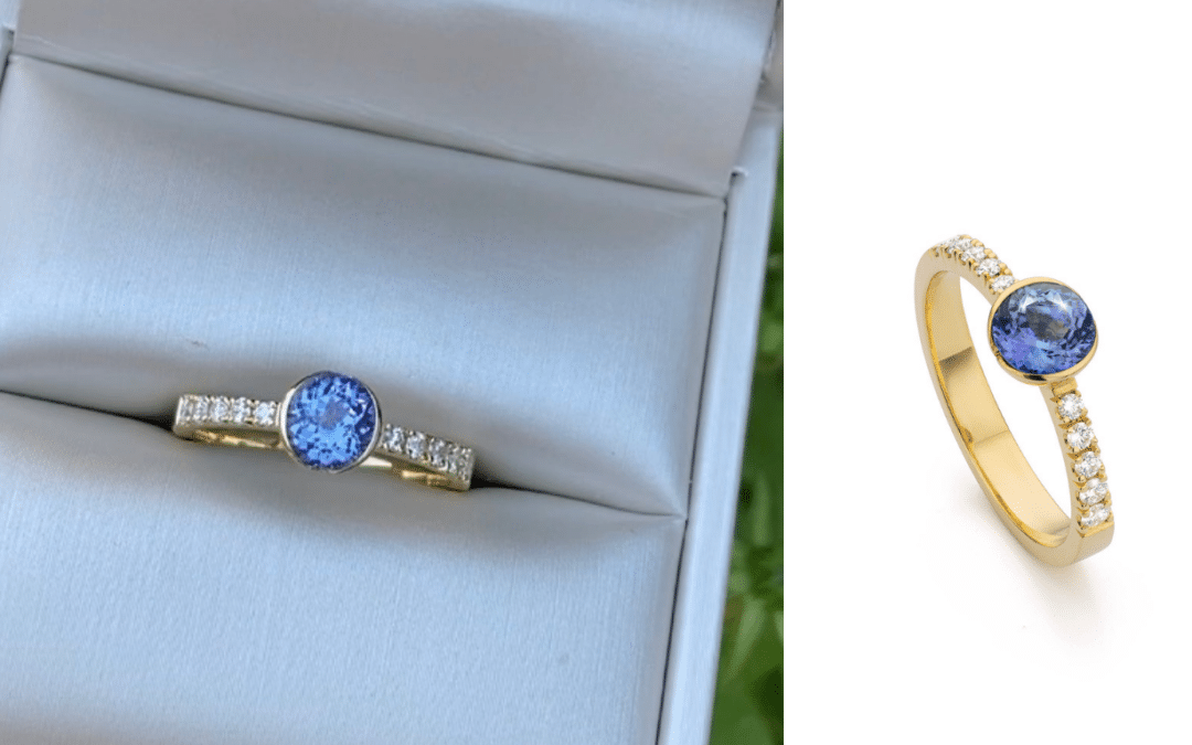 De magie van een unieke verlovingsring op maat die écht bij haar past