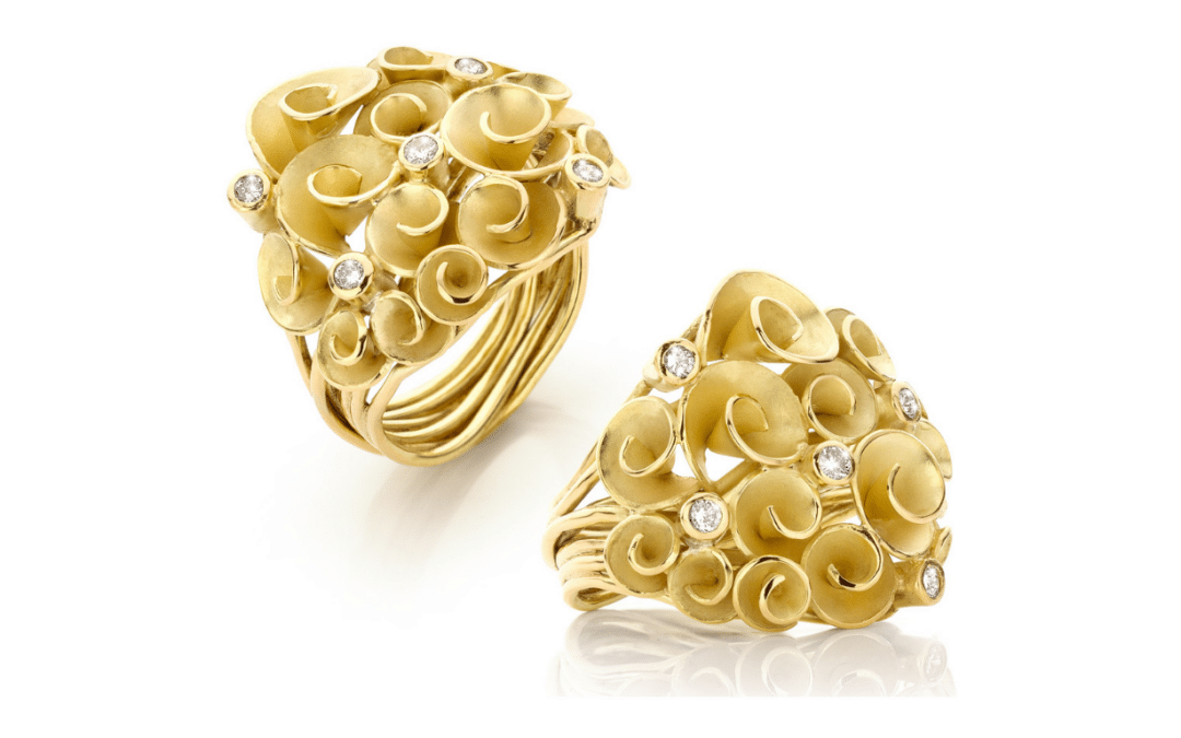 De kracht van een cocktailring: waarom statement ringen weer populair zijn, Nicoline van Boven, juweelontwerpster en goudsmid Kapelle